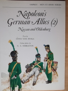 OSPREY  043. NAPOLEONS GERMAN ALLIES  2  NASSAU   OLDENBURG